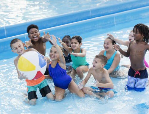 Games afternoon in the Höchst indoor swimming pool