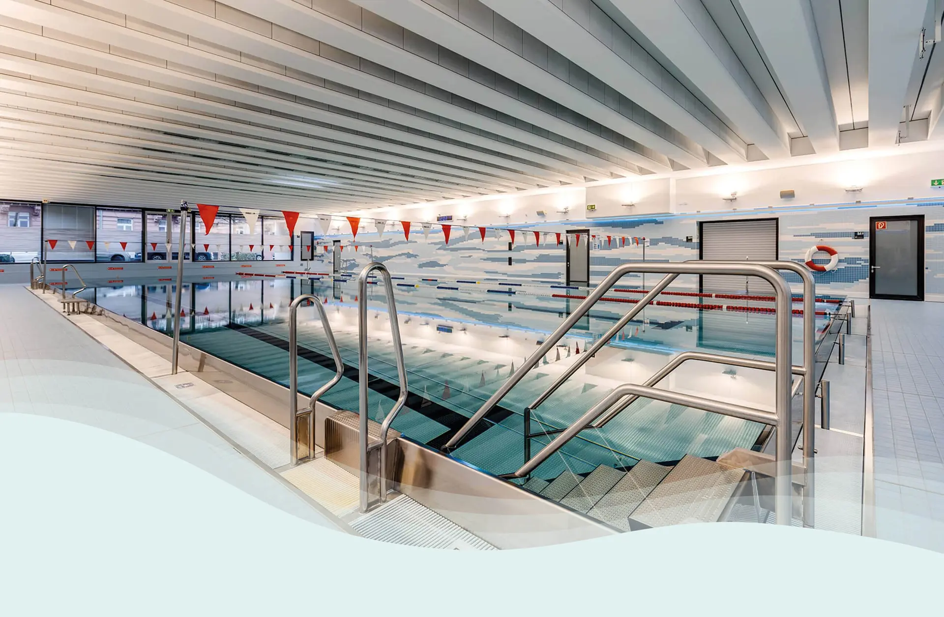 25 Meter Sportbecken im Textorbad